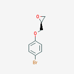 (S)-2-((4-BROMOPHENOXY)METHYL)OXIRANE结构式