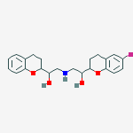 Defluoro Nebivolol(Mixture of DiastereoMers)结构式