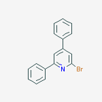 Structure of 2-bromo-4,6-diphenylpyridine