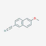 Structure of 2-ETHYNYL-6-METHOXYNAPHTHALENE  97