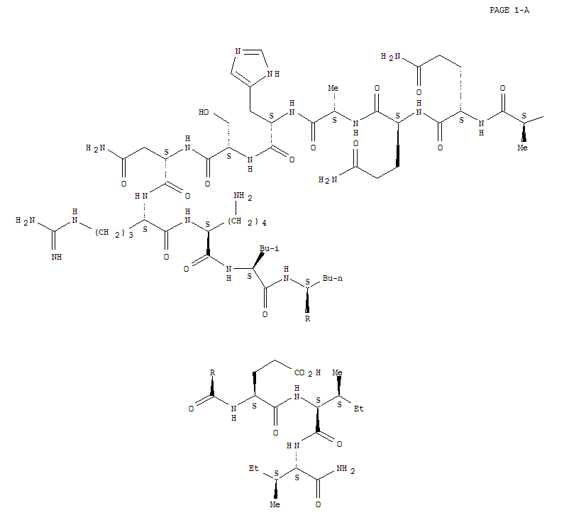 Structure of (D-PHE12,NLE21,38)-CRF (12-41) (HUMAN, RAT)