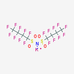 Structure of POTASSIUM BISNONAFLUORO-1-BUTANESULFONIMIDATE