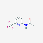 2-Acetamido-6-trifluoromethylpyridine结构式