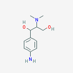 Structure of L-(+)-THREO-2-(N,N-DIMETHYLAMINO)-1-(4-AMINOPHENYL)-1,3-PROPANEDIOL