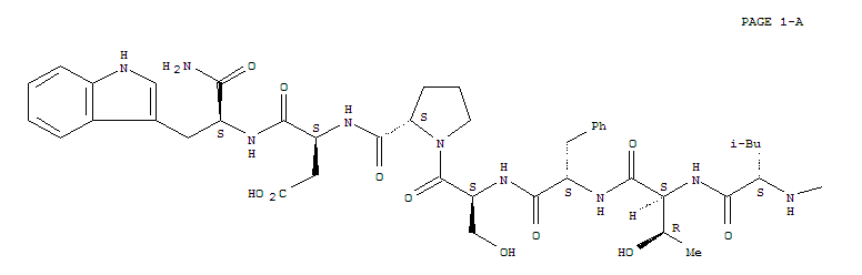 Structure of DAKH peptide