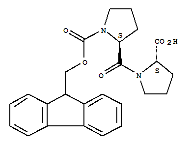 Structure of Fmoc-Pro-Pro-OH
