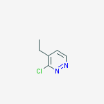 3-Chloro-4-ethylpyridazine结构式
