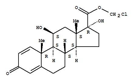Structure of Loteprednol