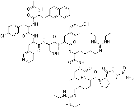 Structure of Ganirelix