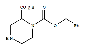1-CBZ-哌嗪-2-羧酸结构式