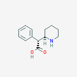 D-threo-Ritalinic Acid结构式