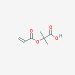 Structure of 2-(acryloyloxy)-2-methylpropanoic acid