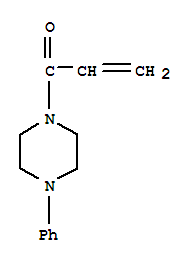 Structure of N-acryloyl-N-phenylpiperazine
