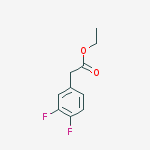ETHYL 2-(3,4-DIFLUOROPHENYL)ACETATE, 99%结构式