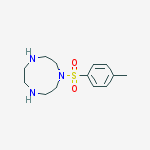 Structure of 1H-1,4,7-Triazonine, octahydro-1-[(4-methylphenyl)sulfonyl]-