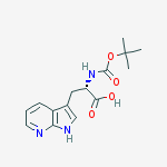 Structure of BOC-DL-7-AZATRYPTOPHAN