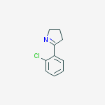 Structure of 5-(2-CHLOROPHENYL)-3,4-DIHYDRO-2H-PYRROLE