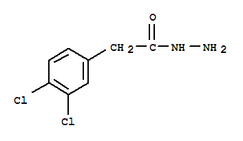 2-(3,4-二氯苯基)乙烷肼结构式