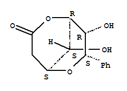 Structure of goniopypyrone