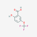 Structure of 2-HYDROXY-5-(TRIFLUOROMETHOXY)BENZOIC ACID