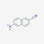 Structure of 6-Aminonaphthalene-2-carbonitrile