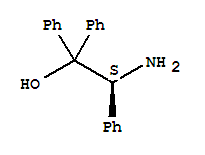 Structure of (S)-(-)-2-AMINO-1,1,2-TRIPHENYLETHANOL