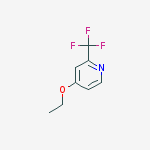 Structure of 4-Ethoxy-2-(trifluoromethyl)pyridine