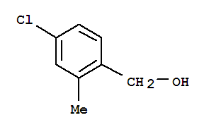Structure of 4-CHLORO-2-METHYLBENZYL ALCOHOL  97