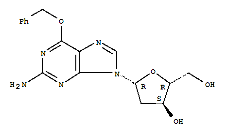 Structure of O(6)-benzyl-2-deoxyguanosine
