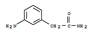 Structure of 2-(3-AMINOPHENYL)ACETAMIDE 95%