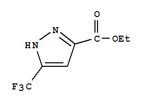 Structure of 5-TRIFLUOROMETHYL-2H-PYRAZOLE-3-CARBOXYLIC ACID ETHYL ESTER
