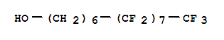 Structure of 6-(PERFLUOROOCTYL)HEXANOL