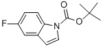 Structure of 1-(tert-Butoxycarbonyl)-5-fluoroindole