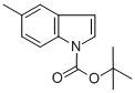 Structure of 1-(TERT-BUTOXYCARBONYL)-5-METHYLINDOLE&