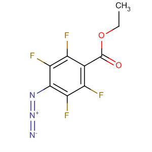 Benzoic acid, 4-azido-2,3,5,6-tetrafluoro-, 1,2-ethanediyl ester结构式