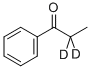 Structure of PROPIO-2,2-D2-PHENONE