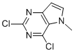 Structure of 2,4-Dichloro-5-methyl-5H-pyrrolo[3,2-d]pyrimidine