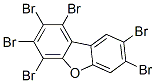 1,2,3,4,7,8-HEXABROMODIBENZOFURAN结构式