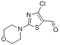 Structure of 4-CHLORO-2-(4-MORPHOLINO)-5-THIAZOLECARBOXALDEHYDE