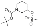 Structure of N-BOC-3-MESYLOXYPIPERIDINE