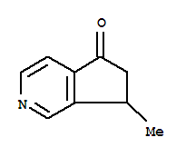 5H-Cyclopenta[c]pyridin-5-one,6,7-dihydro-7-methyl-结构式