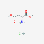 Structure of D-ASPARAGINE METHYL ESTER HYDROCHLORIDE