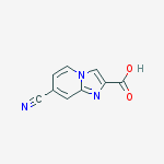 7-cyano-4-hydroimidazo[1,2-a]pyridine-2-carboxylic acid结构式
