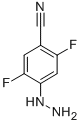 Structure of 2,5-Difluoro-4-(hydrazino)-benzonitrile