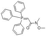 Structure of N-METHOXY-N-METHYL(TRIPHENYL-PHOSPHORANYLIDENE)ACETAMIDE