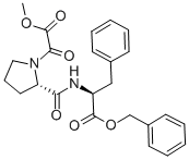 Structure of N-CARBOMETHOXYCARBONYL-PRO-PHE BENZYL ESTER