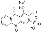 Structure of Alizarin Red S