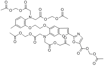 Structure of MAG-FURA-2, AM