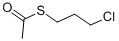 Structure of 3-CHLOROPROPYL THIOACETATE