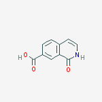 Structure of 7-Carboxy-1-hydroxyisoquinoline, 7-Carboxy-1-hydroxy-2-azanaphthalene